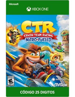 Crash-Team-racing-Nitro-Fueled-Xbox-One-Codigo-25-digitos