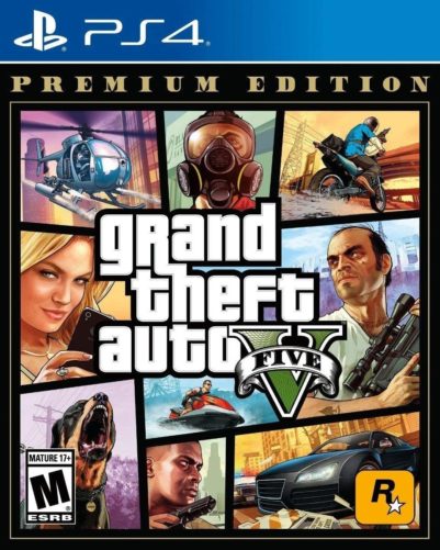 GTA V Premium Edition PS4 Mídia Física