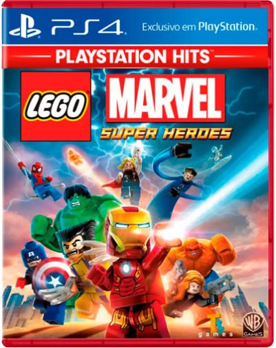 LEGO Marvel Super Heroes PS4 Mídia Física
