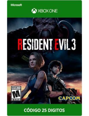 Resident-Evil-3-Xbox-One-Codigo-25-digitos
