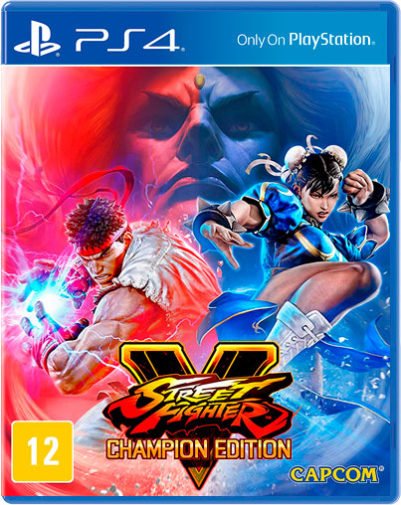 Street Fighter V Champion Edition PS4 Mídia Física