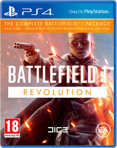 Battlefield 1 Revolution PS4 Mídia Física