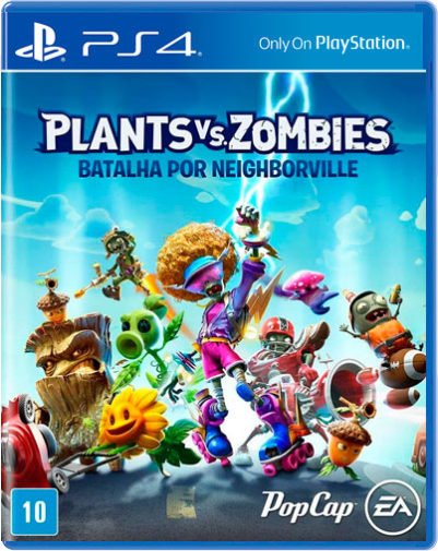 Plants vs Zombies Batalha por Neighborville PS4 Mídia Física