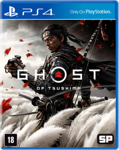 Ghost Of Tsushima PS4 Mídia Física