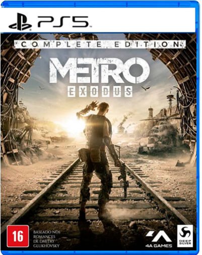 Metro Exodus Complete Edition PS5 Mídia Física