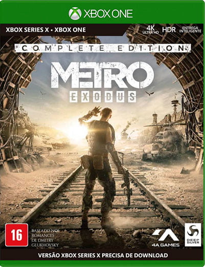 Metro Exodus Complete Edition Xbox One Mídia Física