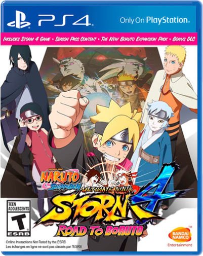 Naruto Shippuden Ultimate Ninja Storm 4 Road To Boruto PS4 Midia Fisica