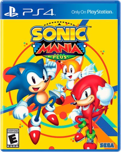 Sonic Mania Plus PS4 Mídia Física