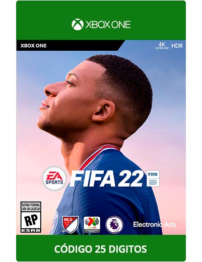 Fifa 22 Xbox One Código 25 Digitos