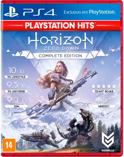 Horizon Zero Dawn Complete Edition PS4 Mídia Física