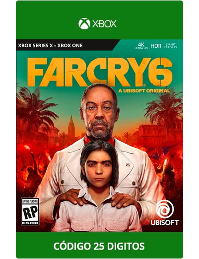 Far Cry 6 Xbox One / Xbox Series Código 25 digitos