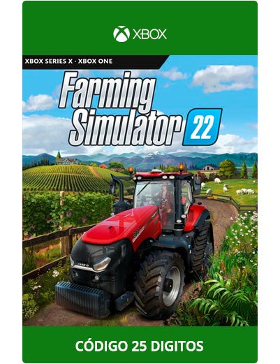 Farming Simulator 22 Xbox One / Xbox Series Código 25 Dígitos