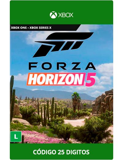 Forza Horizon 5 Xbox One / Xbox Series Código 25 Dígitos
