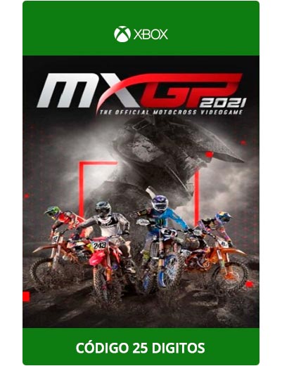 MXGP 2021 Xbox One / Xbox Series Código 25 Dígitos