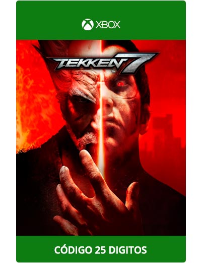Tekken 7 Xbox One / Xbox Series Código 25 Dígitos