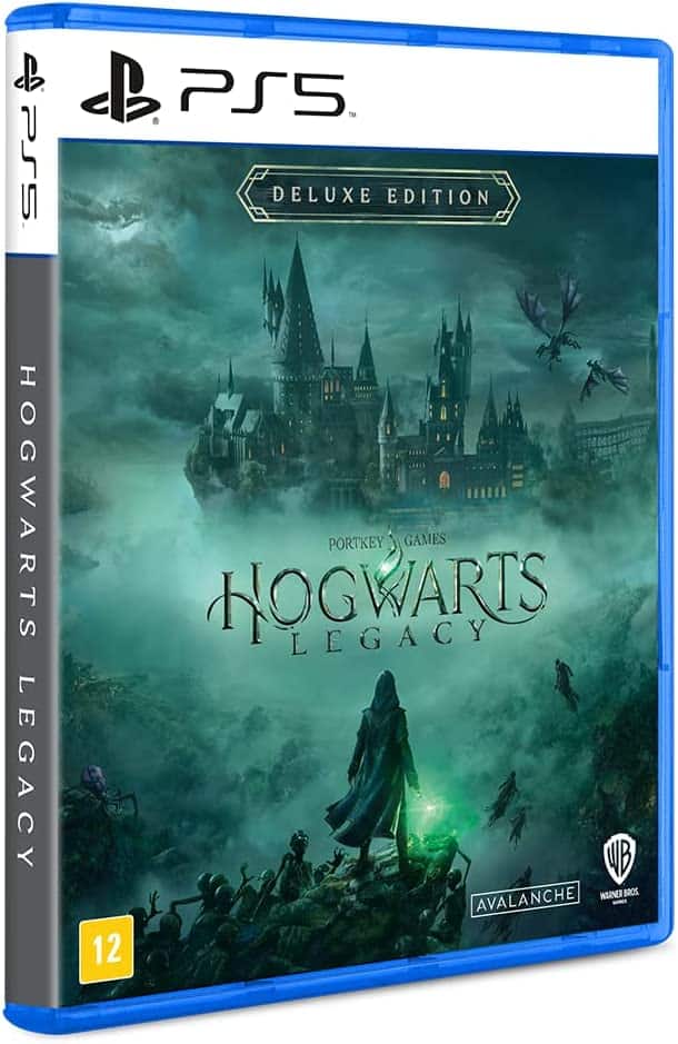 Hogwarts Legacy Deluxe Edition PS5 Midia Fisica - MauroSPBR Games